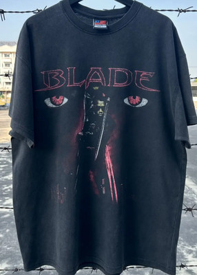 Vintage Blade II Movie short sleeve black color classic retro shirt VK02544
