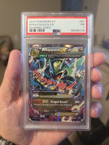 M Rayquaza-EX graded PSA 1 for sale on eBay