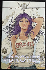 Drones #4 IDW Jul 2015 Chris Lewis  Ramon Villalobos Cover Variant A NM