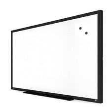 TRU RED Steel Magnetic Whiteboard  Dry Erase Board for Wall, White Board wit...