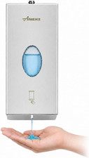 Commercial Automatic Wall-Mount Soap Dispenser, Stainless Steel