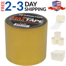 Mat Tape for Wrestling, Grappling and Exercise Mats - Clear