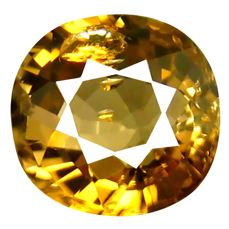 0.94 ct AAA Incredible Oval Shape (6 x 6 mm) Yellow Tourmaline Natural Gemstone