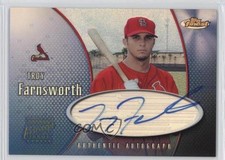 2001 Topps Finest Authentic Troy Farnsworth #FA-TF Auto 0a1