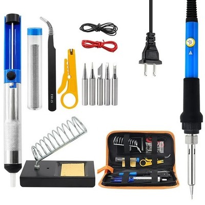 INTEY 60W Corded Adjustable Temperature Soldering Iron Kit TO-GJ-003