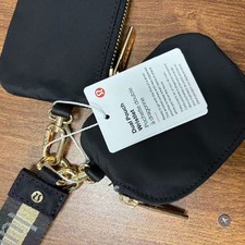 NEW Lululemon Dual Pouch Wristlet Keychain