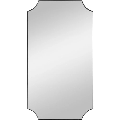 Uttermost 09709 Lennox 40 X 22 inch Black Wall Mirror - Picture 1 of 5
