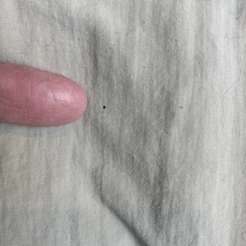 Magellan SS Nylon Button Up Shirt Men Size L Khaki  Fishing Outdoors Vented READ - Image 4 of 4