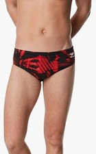 Speedo Endurance Swimsuit Reflected Brief Size 24 Red 601