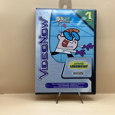 Videonow Dexters Laboratory Disc 1 PVd Italienisch Neu Versiegelt