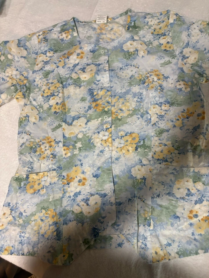 Lote de 6 Camisetas Exfoliantes Grandes para Mujer Marcas Mixtas Colores Mezclados Mezcla de Algodón Foto 2 de 4