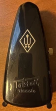 Wittner Taktell Piccolo Black Metronom Metronome West Germany Music Meter