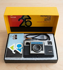 Vintage Kodak Instamatic X-25 Color Outfit 126 Film Camera Kit in Original Box