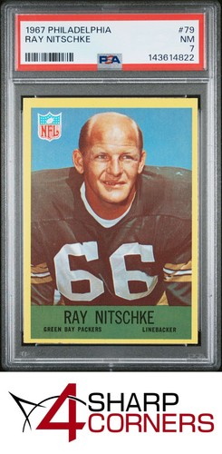 Ray Nitschke #79 1967 Philadelphia card