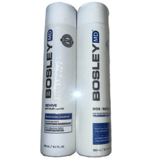 BosleyMD BosRevive Volumizing Shampoo Conditioner Duo 10.1oz Each New
