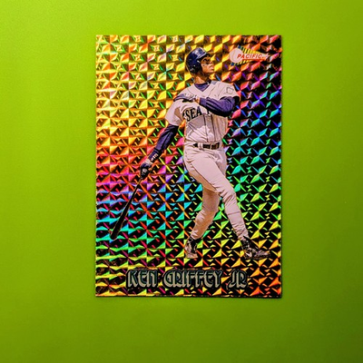 #ad 994 PACIFIC GOLD PRISM KEN GRIFFEY JR #2 BEAUTY 🔥🔥🔥 $250.00