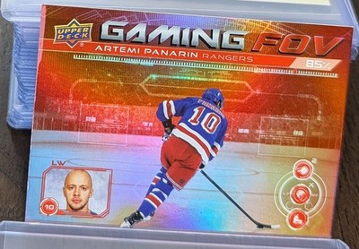 Upper Deck 2024-25 Gaming FOV Artemi Panarin Rangers NHL Card GFOV-14
