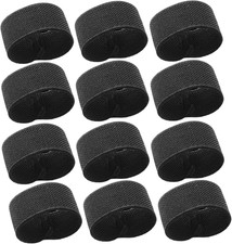 12 Pack Elastic Tactical Web Belt Keepers for Backpack Straps, Belt Loop Holder