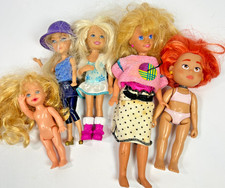Lot of 5 Barbie Sisters Stacie Kelly Dolls 90s Vintage Radio & Disney Dizzy