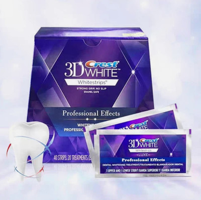 1-20X 3D Weiß Zähne Whitestrips Luxe   Professionelle Bleaching-Streifen