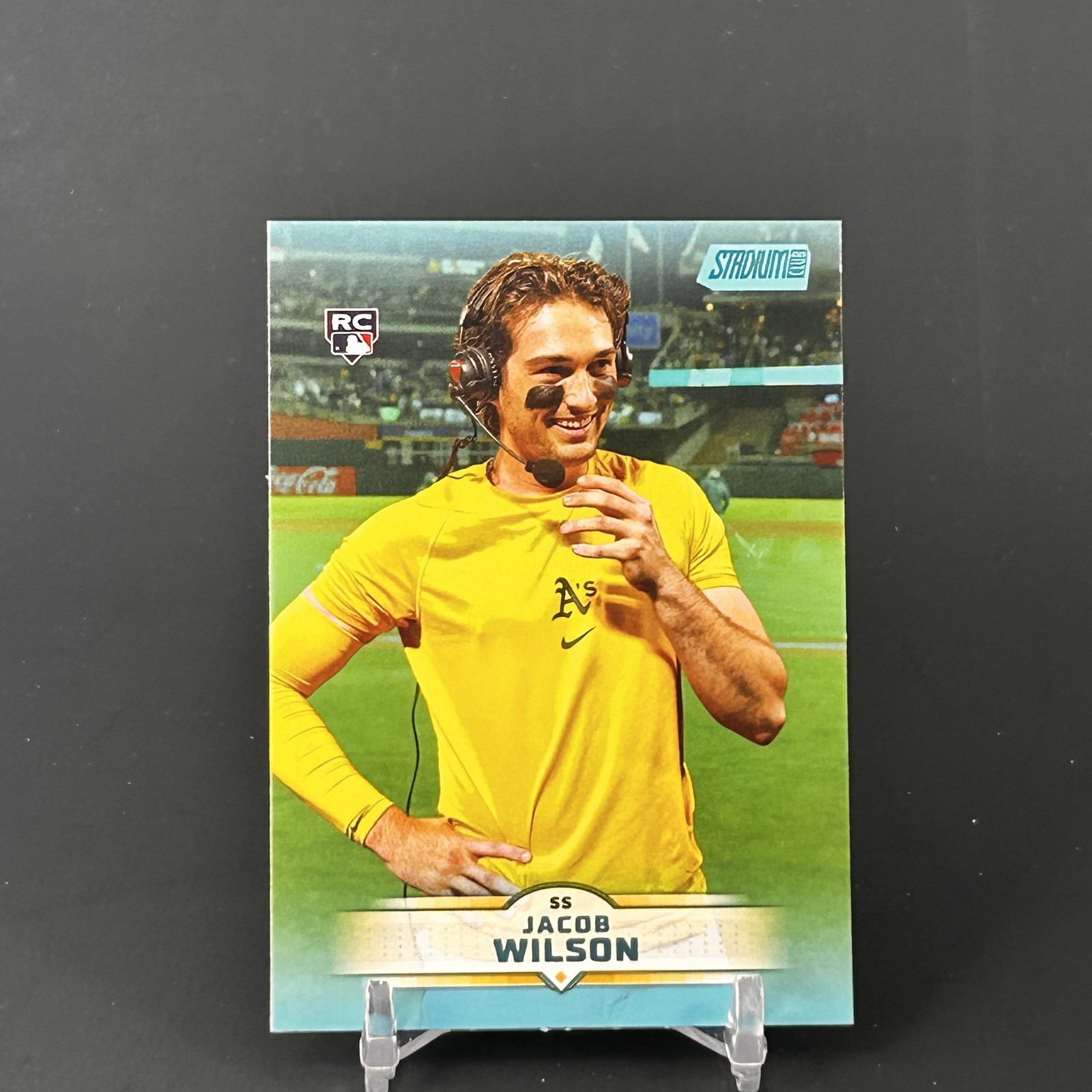 2025 Stadium Club #33 Jacob Wilson Light Blue Foil