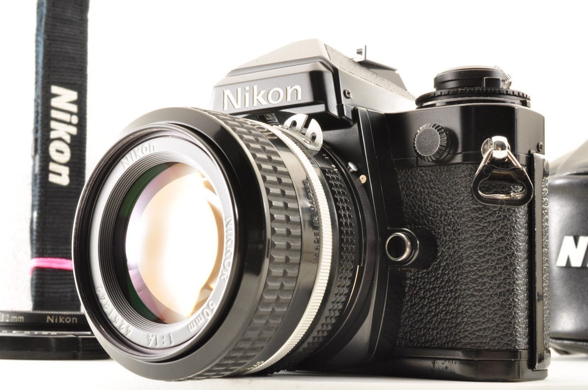 フィルムカメラ Nikon FE Black / Ai Nikkor 50mm F1.4 NIKON FE ブラック【レンズをai nikkor 50mm f1.4に変更