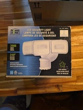 Home Zone Security LED Security Light Motion Activated Easy Install 4000K 3000Lu