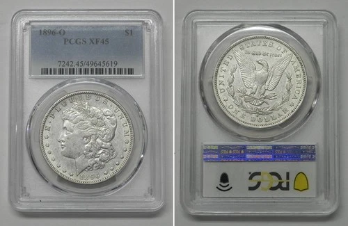 1896-O Morgan Dollar, PCGS XF45  #5619