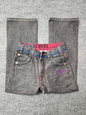 Coogi Kids Size 7 Gray Embroidered Jeans