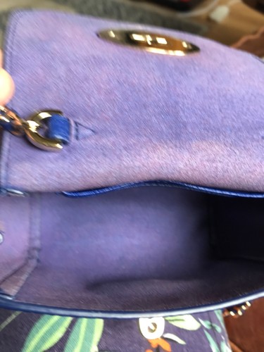 MULBERRY MINI LILY IN ELECTRIC BLUE - VGC - Picture 4 of 7
