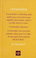I Remember | Joe Brainard | Englisch | Buch | Notting Hill Editions | Gebunden