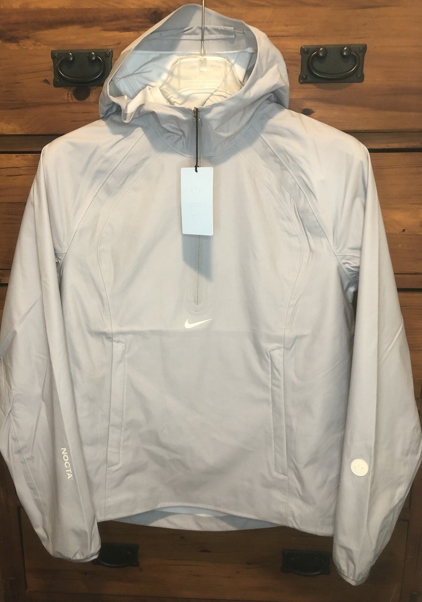 Nike x Drake NOCTA Golf Jacket Wolf Grey Half Zip Men's Size S