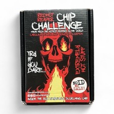 Redhot Reaper Chip Challenge Extremely Hot Carolina Reaper Trinidad Scorpion