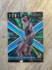 Bill Russell 2021-22 Panini Donruss Power in the Paint #6 Holo Teal Laser Celtic