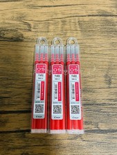 PILOT FriXion Ball Refill 0.5mm Red Ink 3-Pack  3 Sets Erasable Pen Japan