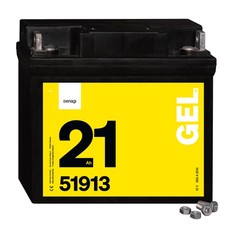 Denagi 21Ah Motorradbatterie GEL 12V BMW R850 R1100 R1150 GS K1200 mit ABS