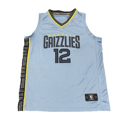 Fanatics Ja Morant Memphis Grizzlies Basketball Jersey #12 Blue Youth Large