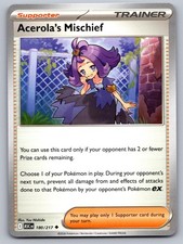 Acerola's Mischief 180/217 Uncommon Ascended Heroes Pokemon Near Mint