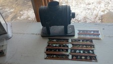Antique 1880-90"s-german wiener flach Brenner Magic Lantern Projector