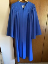 93 Collegiate Cap & Gown Company Choir Graduation Robe Royal Blue PICK UP ONLY
