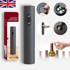 Electric Automatic Wine Bottle Opener Red Wine Corkscrew For Wine Lovers Gift UK