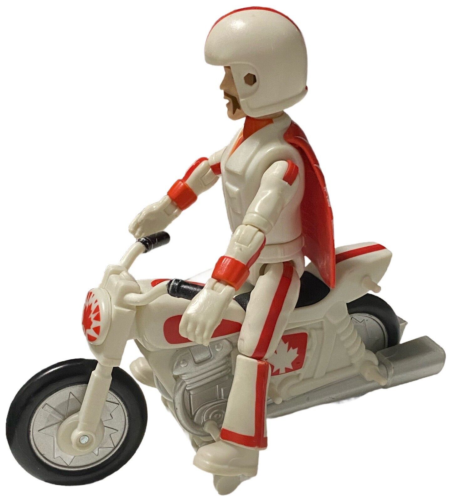 Disney Pixar Toy Story 4 Stunt Racer Duke Caboom Figure 6- in Motorcycle