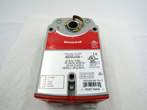 Honeywell MS3103J1030 Return Direct Coupled HVAC Damper Actuator  H2