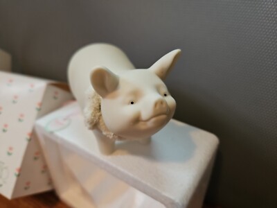 1998 Dept 56 Snowbunnies Easter Pig  #23773 w/Box