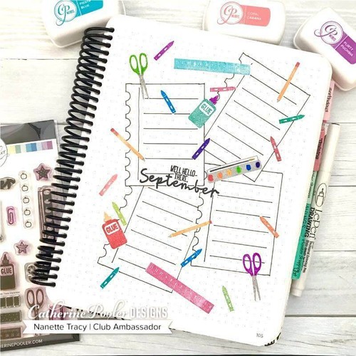 Estampillas de Catherine Pooler - Hello There septiembre UCAP0188 - Imagen 3 de 4