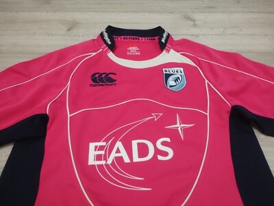 Cardiff Blues Rugby Away Shirt 2008/2009 Canterbury Medium M