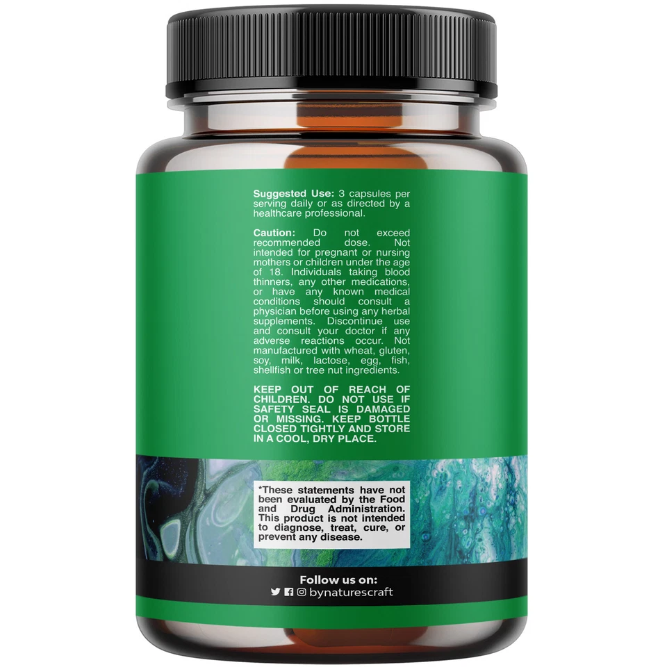 Sales biliares de buey para soporte de vesícula biliar - Suplemento de sales biliares purificadas 90ct Foto 2 de 4