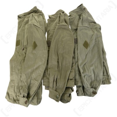 Original French Army M64 Jacket - Olive- Genuine Military Combat