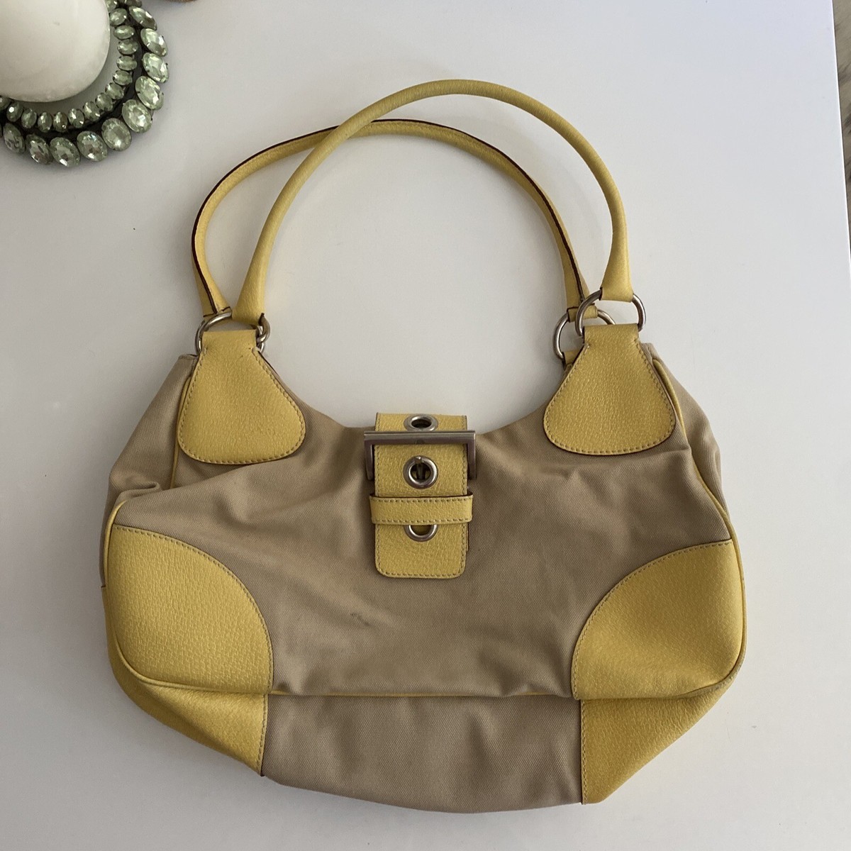 バッグ FW1997 PRADA UNBORN CARF HAND BAG バッグ FW1997 PRADA UNBORN CARF HAND BAG Authentic Prada