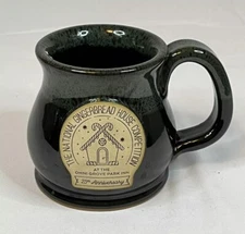 Sunset Hill National Gingerbread Handcrafted Stoneware  Coffee Mug Art Pottery